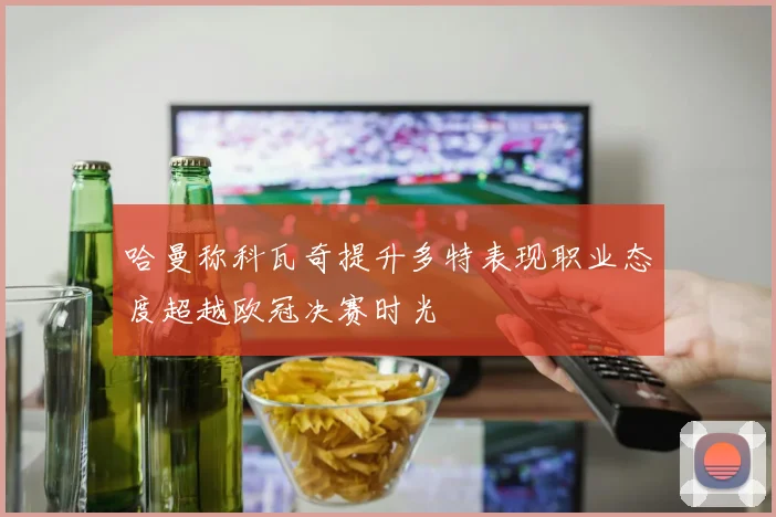 哈曼称科瓦奇提升多特表现职业态度超越欧冠决赛时光